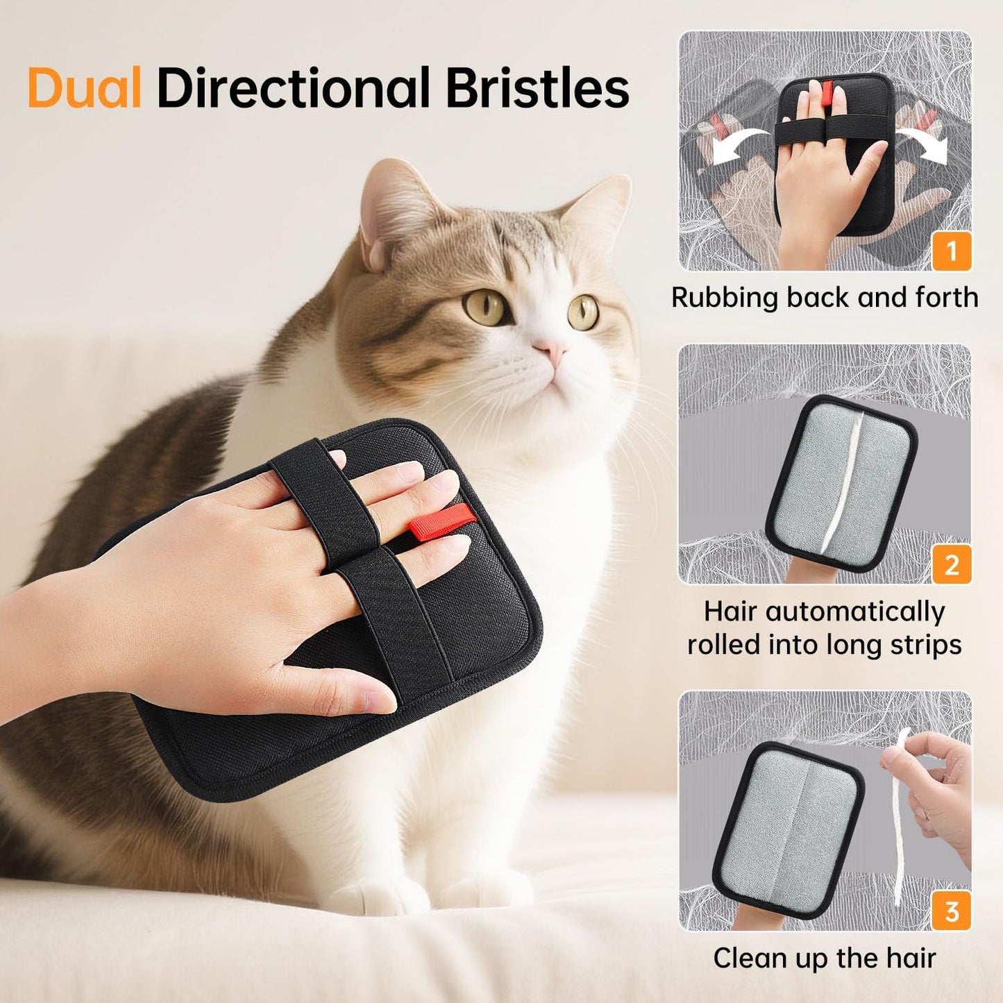 Pet Hair Remover Gloves