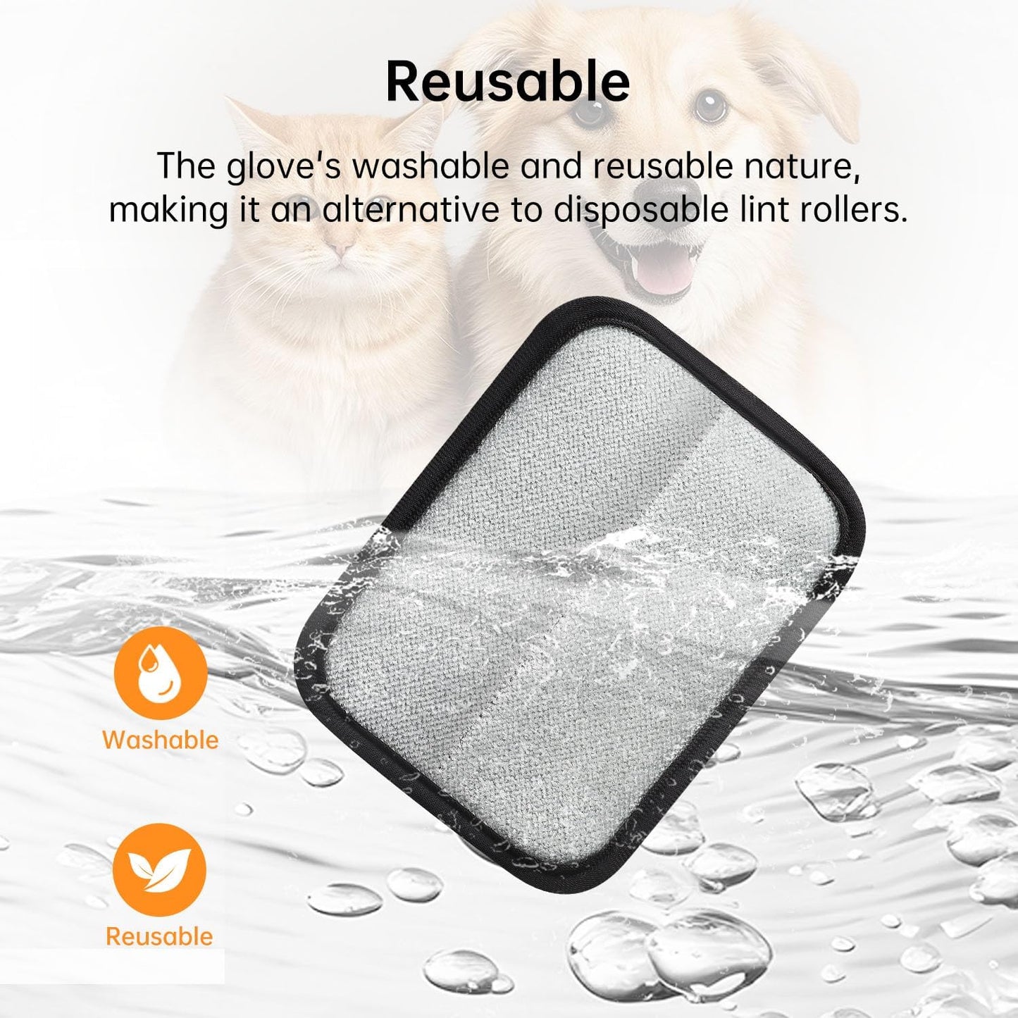 Pet Hair Remover Gloves